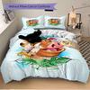 3-teiliges Timon & Pumbaa Der König der Löwen Bettwäsche-Set Weich und Bequem Schlafzimmer, Gästezimmer und Wohnheim Dekor Bettwäsche-Set B096
