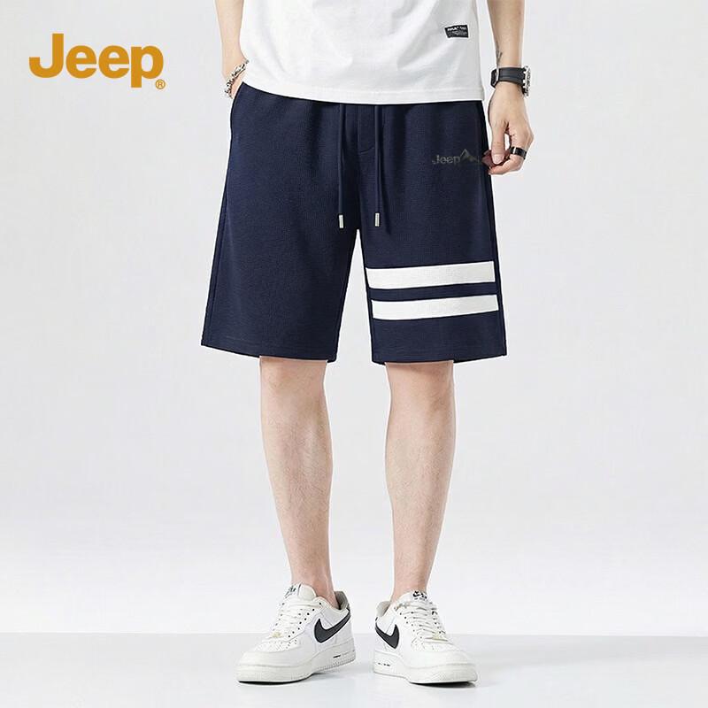 Мужские вафельные спортивные шорты Jeep M