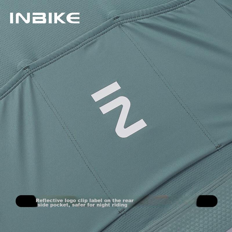 Summer Cycling Jersey Short-Sleeve Breathable Quick-Dry Men's Top for Road And Mountain Bikes, Light Green, XL