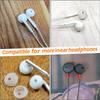 1/5/10Pairs Ear Cover Eartips Replacement Anti-Slip Soft Silicone Sport Earphone Earbud for IPhone 8/7/6/5S Headphones Earbuds
