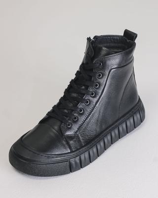 Autumn Boots Bravelli 17498 40 Black Leather