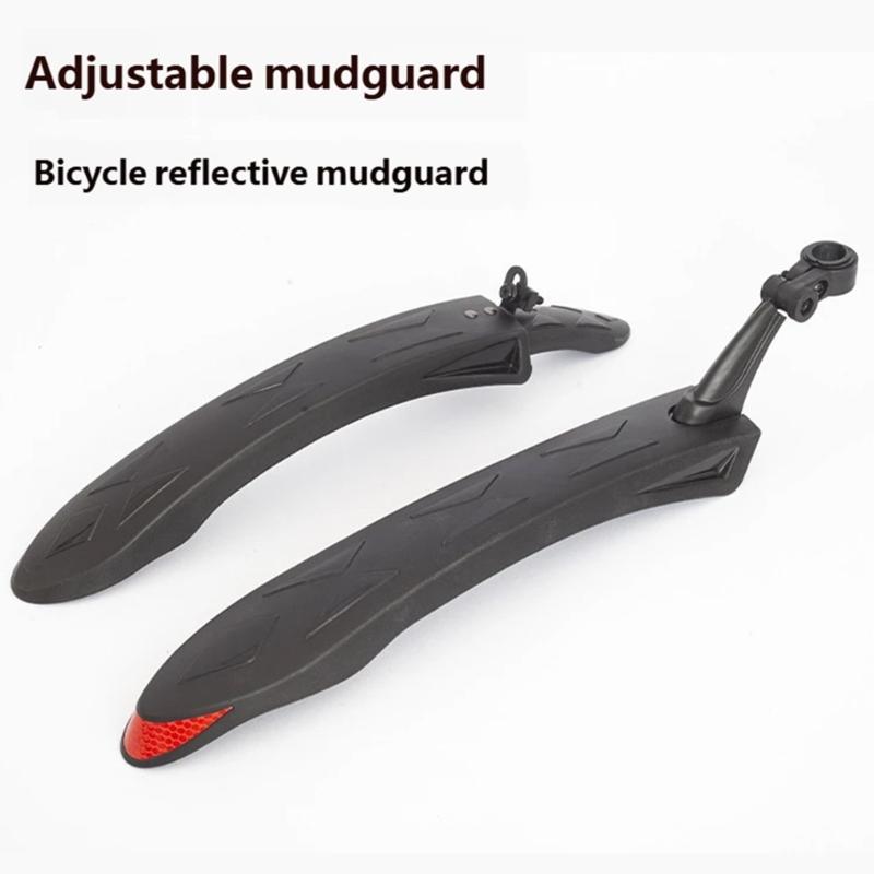 1 Set Fahrrad Schutzbleche Vorne Hinten für Mountainbikes Fahrrad Schutzblech Verstellbar Fahrrad Vorne Hinten Schutzbleche