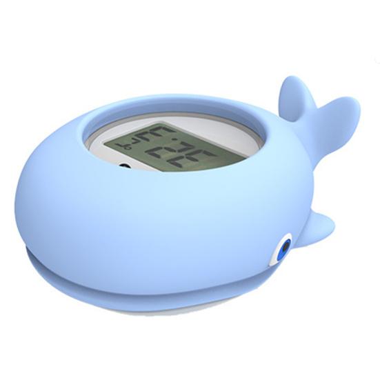 Dětský teploměr do koupele Kreslený film Kachna/Krab/Velryba/chobotnice Tvar Nástroj na měření teploty vody Přesné měření Vodotěsný teploměr Sprcha