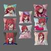 C-ChigiriS H-Hyoma Pillow Anime Pillow Sofa Bed Head Pillow Cover Cushion Cover 45x45 Cm Fashion