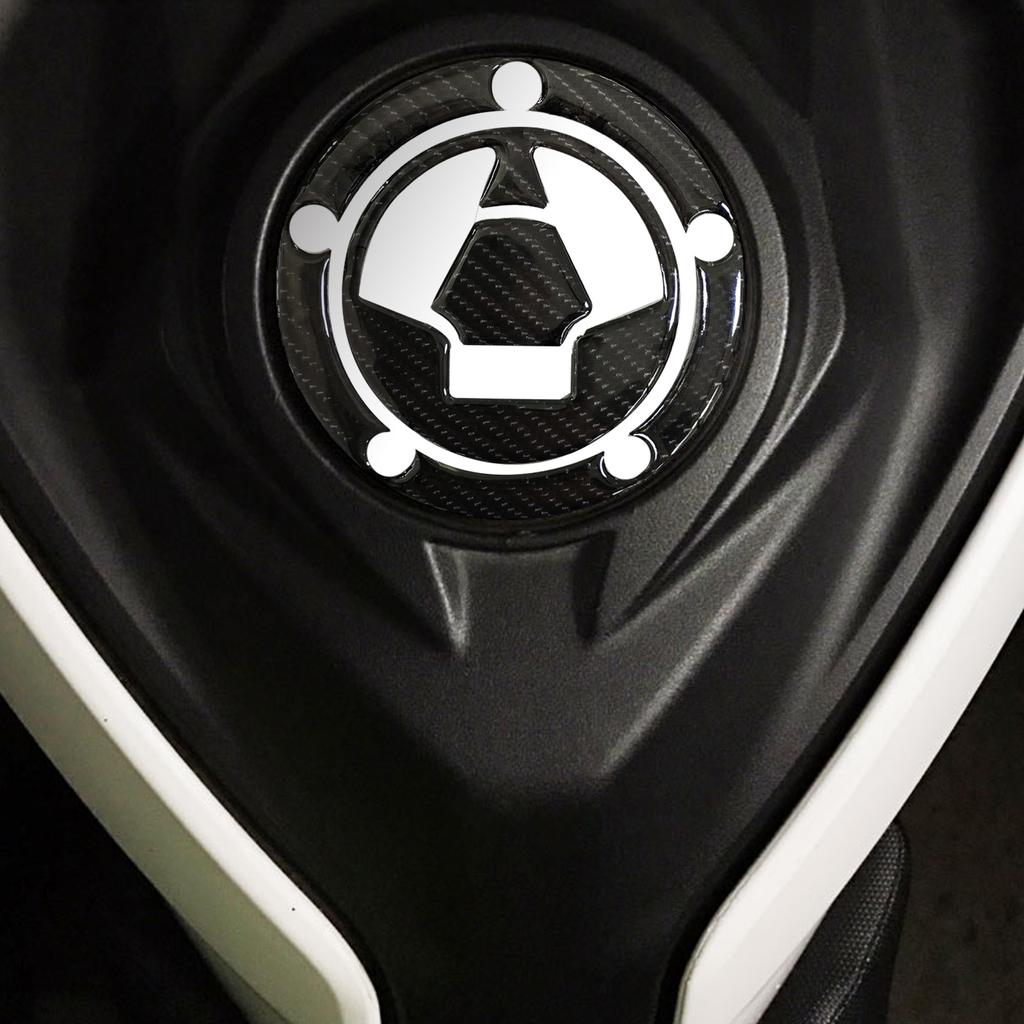 Kreativní design Gumová motorka Plyn pro podložku nádrže Samolepka Samolepka Vhodné pro Z1000SX GTR1400 Ninja ZX-1