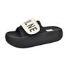 Super fire beautiful thick-bottomed cool slippers women's summer wear fashion with skirts 2025 new going out French flat-bottomed slippers