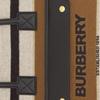 Burberry Freya Striped Wool And Leather Tote Bag Women Tote Bags Brown Black Beige 80490661