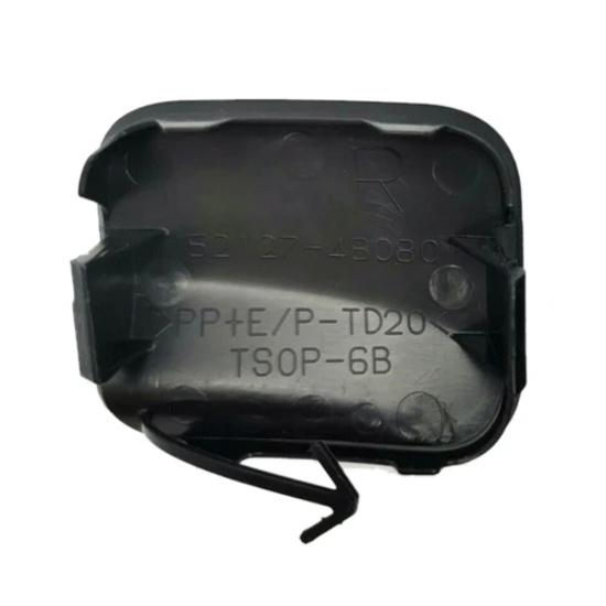 52128-0E030 Black Car Front Right Bumper Tow Hook Eye Cover Cap Fit For Toyota Highlander 2008 2009 2010