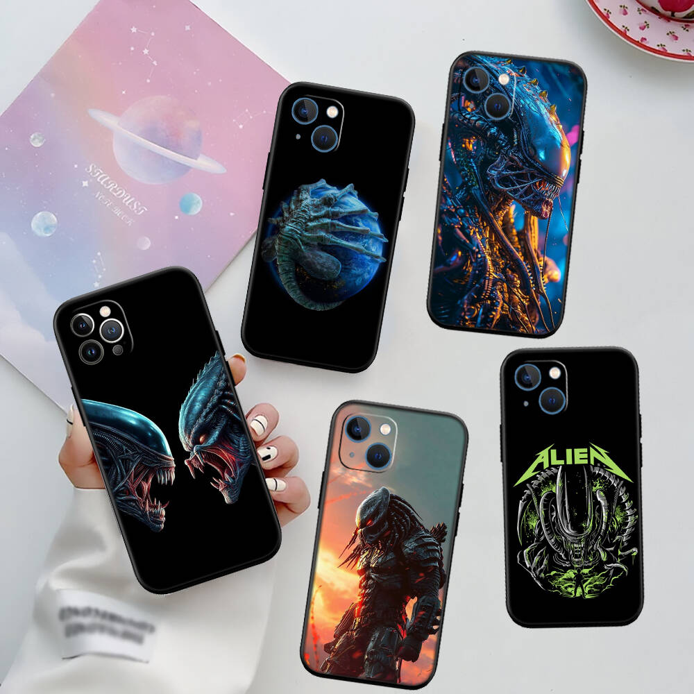 Aliens Predator Phone Case for Xiaomi Poco C40 C51 C50 C55 C65 C71 C75 C85 F8 F7 F6 F5 F3 F2 X7 X6 X4 X3 M7 M6 M5 M4 M3 M2 Pro
