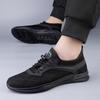Fashion Summer Men Casual Mesh Shoes Cool Breathable Comfortable Men Outdoor Hiking Sneakers Fashionable Men Soft Sole Hollow Out Shoes