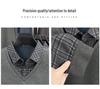 Men's Winter Knit Shirt with Velvet Thickened Layer and Collar