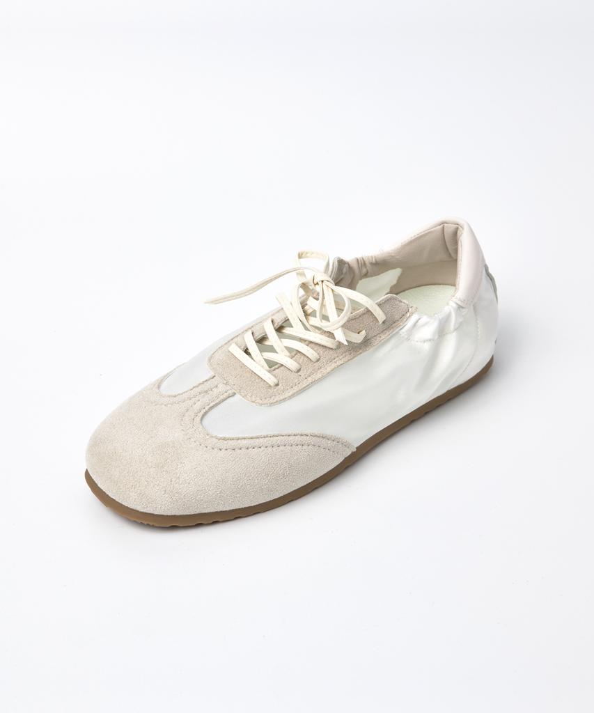 Mogaus Soft Satin Ballet Flat Sneakers 2 Colors