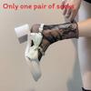 Lolita Lace Thigh High Socks With Breathable Mesh For Girls Spring Fashion