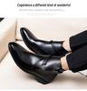 Stivali Martin Uomo Stile Coreano Alti Formali Business Casual, Taglia Grande 48