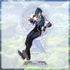 16cm Height Acrylic Large Stand-up Display Featuring Characters From Mondstadt and Liyue In Genshin