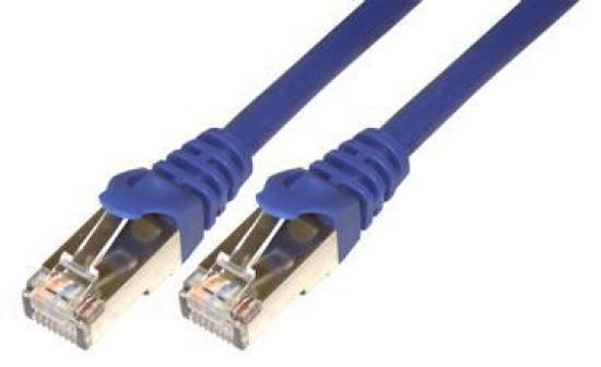 MCL 3m Cat6A F/UTP LSZH Patch Cable Blue MCL 3m Cat6A F/UTP LSZH Patch Cable Blue
