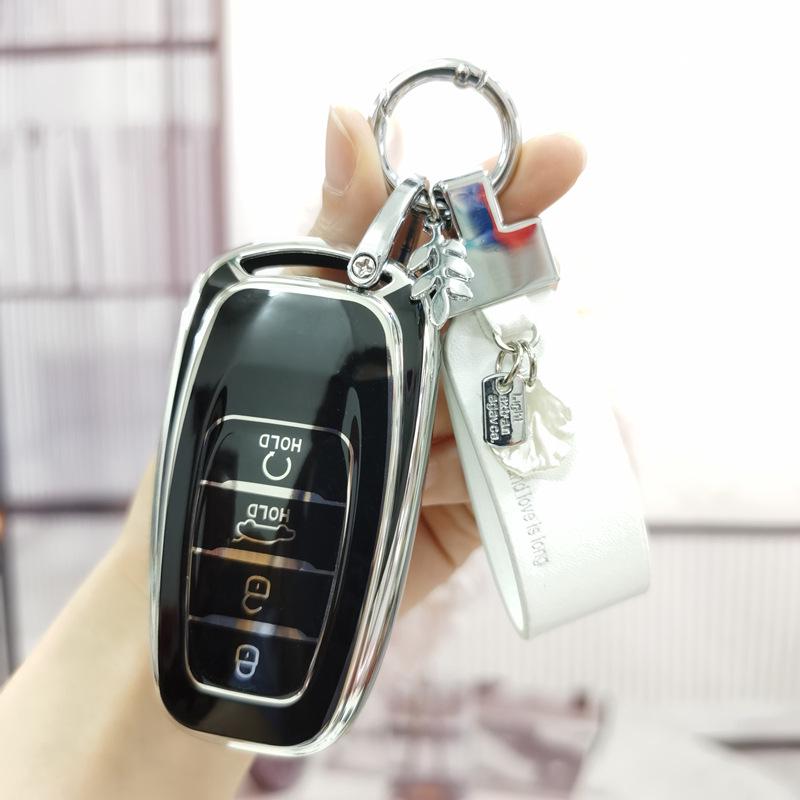 Compatible Hongqi Car Key Cases for H5, H9, E-HS9, H7, E-QM5, E-HS3, HS5, HS7 Models