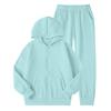Children's Casual Fashion Hooded Pullover, Printed Loose Hoodie And Casual Pants Two-piece Set