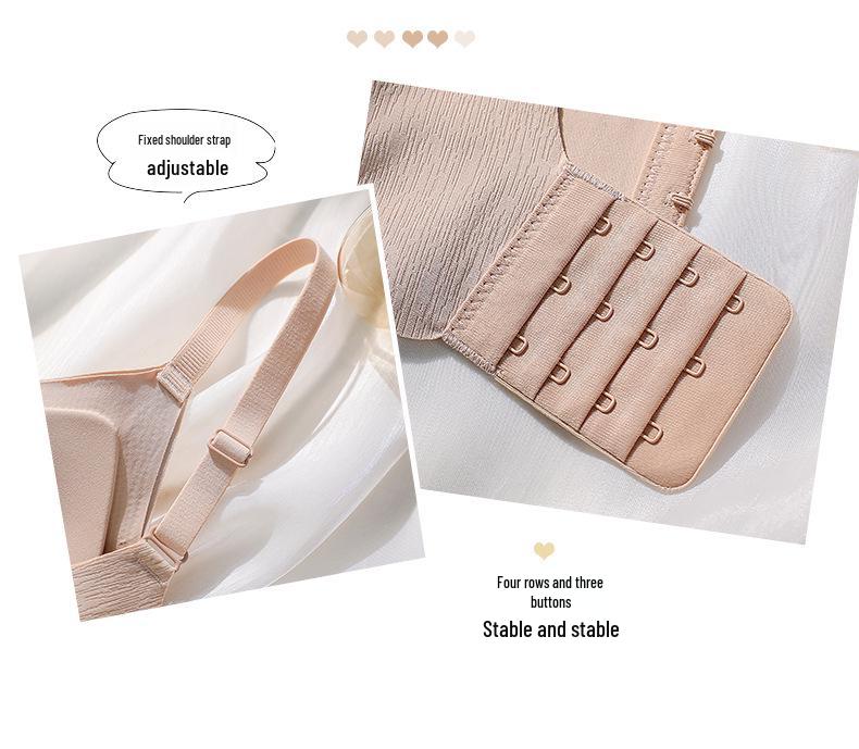 Seamless Small Chest Support Wirefree Sports Bra with Beautiful Back Design