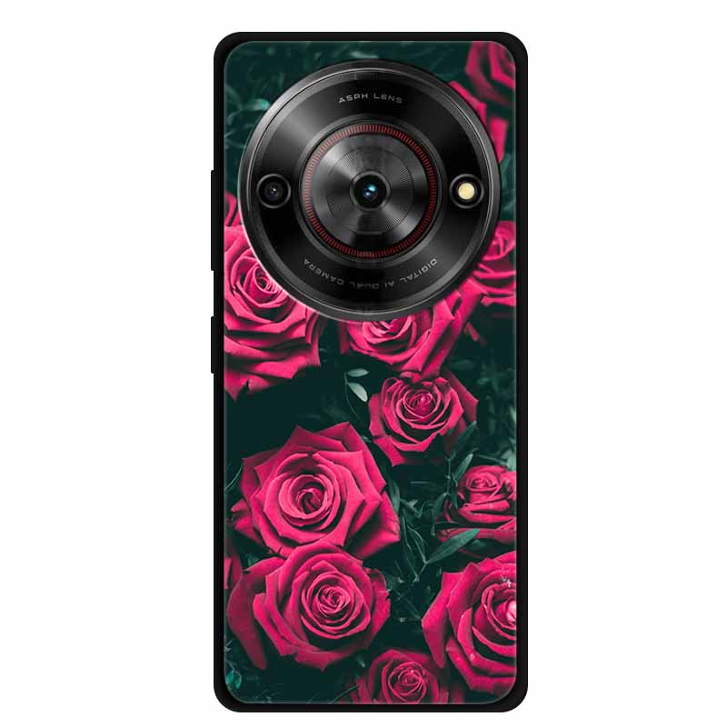 

For ZTE Blade A75 5G Case Coque Soft Silicone Phone Funda For BladeA75 A 75 5G Back Cover ZTE A75 5G Color Gradient Marble Cases Blade A75 5G