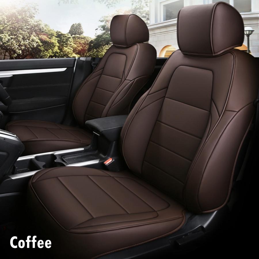 

Full Set Car Seat Covers for Honda CRV 2012-2025 PU Leather Seat Protector CR-V EX EXL Hybrid Replacement Accessories 2012-2014 CRV кавовий