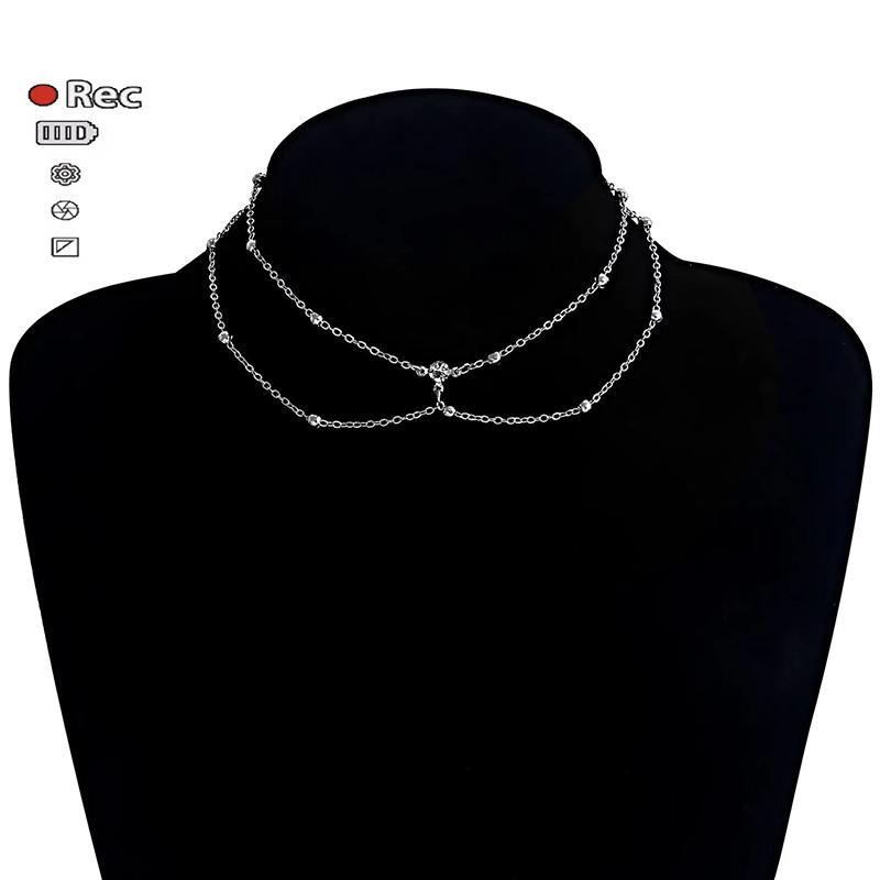 Sommer Sexy Brystkjede BH Bikini Metall Kroppskjede Smykker For Kvinner Strand Sele Kroppskjede Dekorasjon Smykker