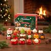 Holiday Countdown Calendar 2026, Squeeze Advent Gift Christmas 24 Days Dumpling Fidget Toys Collectible