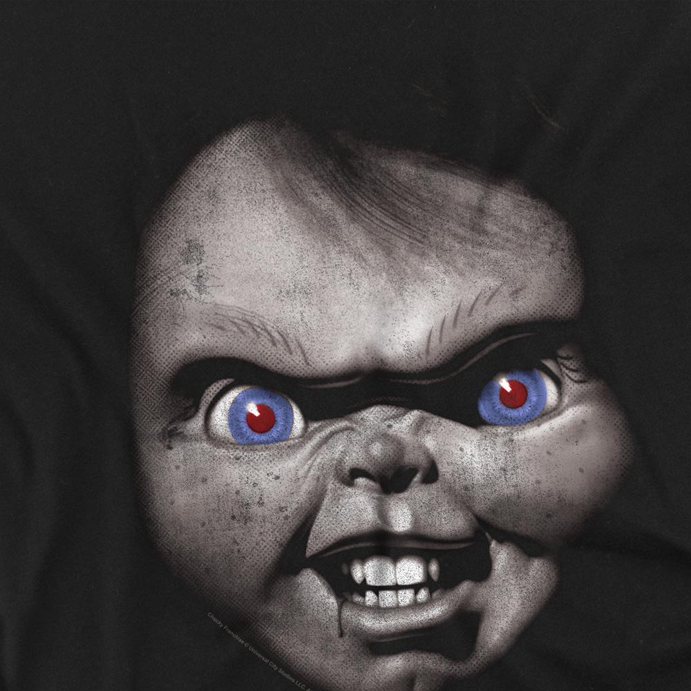 Chucky Unisex Adult Good Guys Face T-Shirt