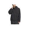 adidas Sportswear Tech Rain Loose Fit Water Repellent Windproof Hooded Full Zip Jacket Men Black JI8669
