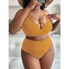 Neu Sexy Hohe Taille Bikinis Bademode Frauen Badeanzug Weibliche Bikini Set Print Plus Size Badeanzug Sommer