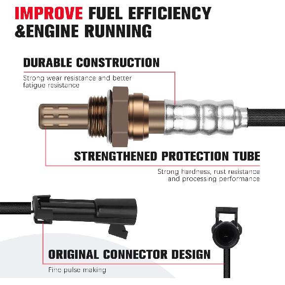 O2 Oxygen Sensor 234-1023 Upstream Compatible for GMC Sonoma for Chevy S10 2.2L L4