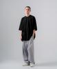 EZKATON 20S Pigment Short Sleeve T-Shirt Black Shst6770