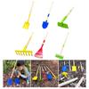 Hand Tool Detachable Portable Easy to Use with Wood Handle Gardening Toy Beach Toy for Garden Flower Farming Planting Household