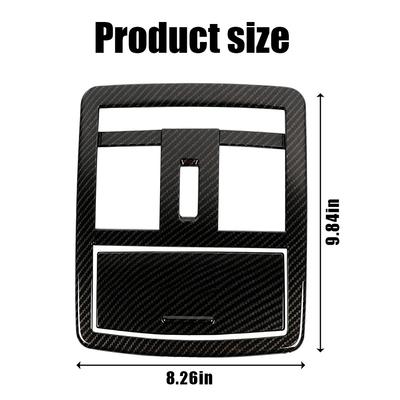 Car Roof Reading Light Lamp Cover Trim Carbon Fiber Decoration Protector Sticker for Dodge Challenger 2010-2025 Car Accessories