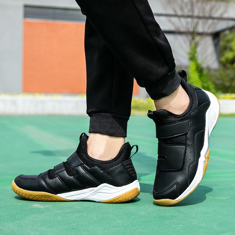 Zapatos de bádminton antideslizantes y resistentes al desgaste con absorción de impactos de alta calidad para adolescentes y adultos Zapatos de tenis de mesa Zapatos de tenis Zapatos de voleibol
