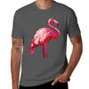 Sequin Printed Tropical Flamingo Bird TShirt Basic Solid Tee for Daily Use