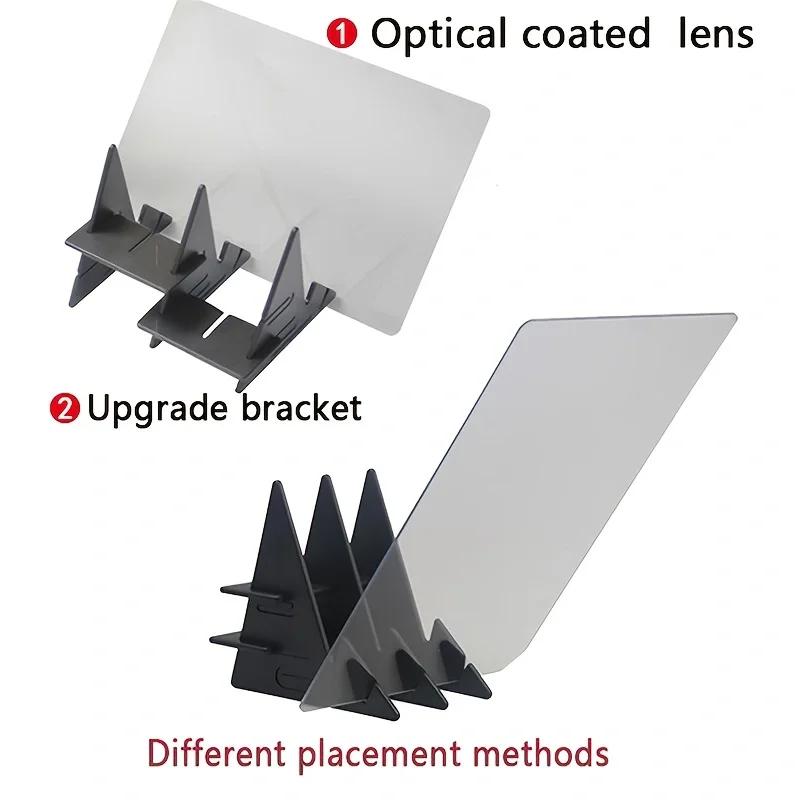 Tavola Portatile Ottica per Disegno e Copia, Imitazione Tracciatura con Schermo di Proiezione, Strumento di Apprendimento Adatto per Cellulare e Tablet