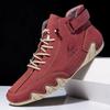 New 2025 Handmade Men Boots Design Sneakers Man Outdoor Casual Leather Men Shoes Ankle Boots Fall Breathable Hot Sale