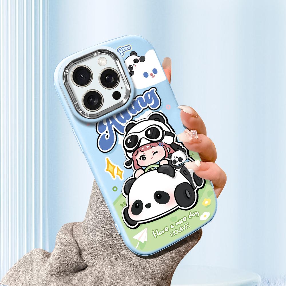 For iPhone 15 14 13 11ProMax 14 15 16 Samsung S25 S24 S23 S22 Redmi 10 13 14C Cartoon Black Cat Silver Edge Soft Liquid Silicone Protective Casing