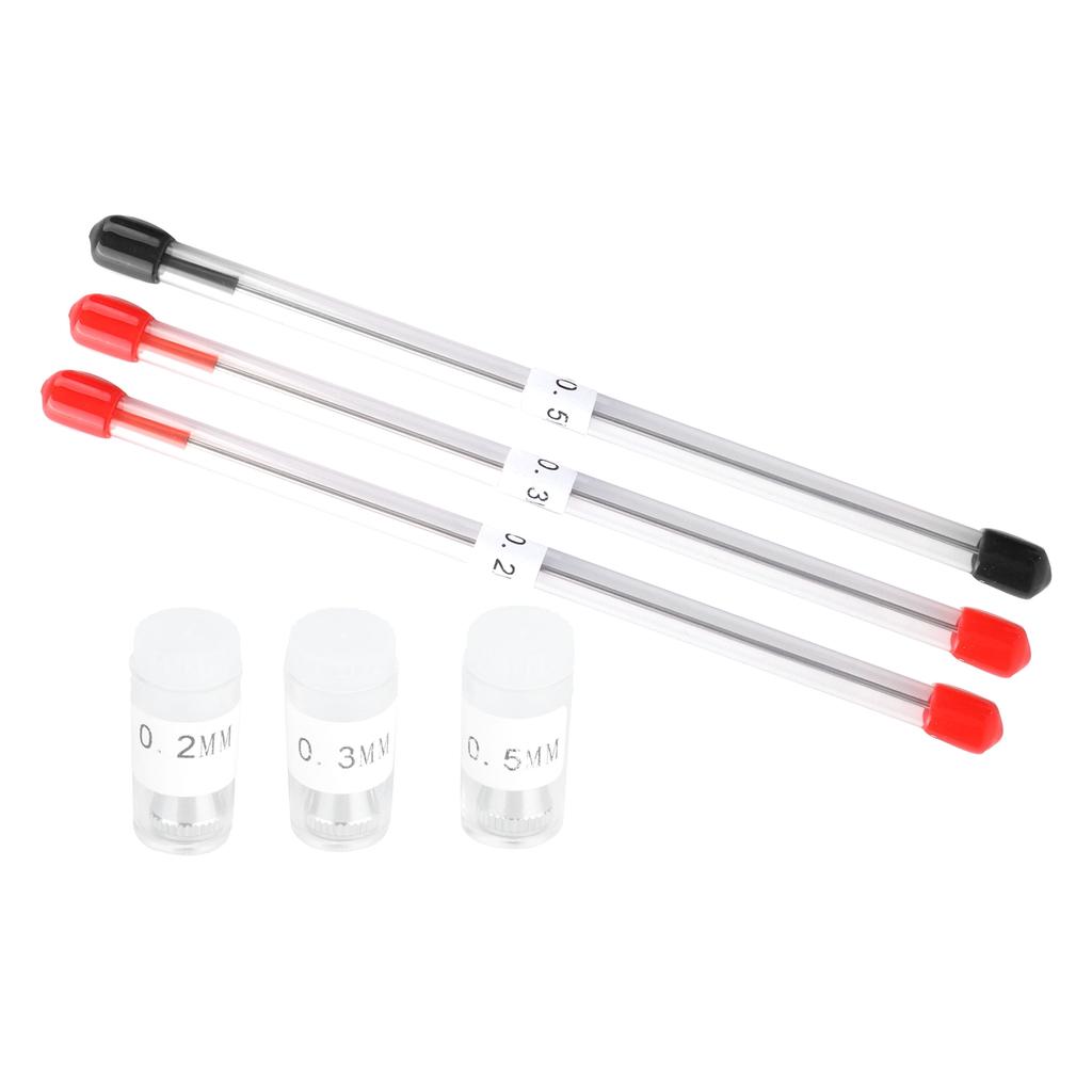 0.2/0.3/0.5mm Airbrush Nozzle Airbrush Needle Nozzle Cap Replacement Parts for Spray Gun Sprayer