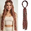 Elegante Kopfbedeckung Vintage Haarreif mit Anhänger Boho farbiges Seil Stirnband Tägliches Tragen