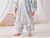 Baby A-Class Split-Leg Sleeping Bag - Spring/Autumn Cotton Jumpsuit Pajamas, Anti-Kick Design, Four Seasons Style