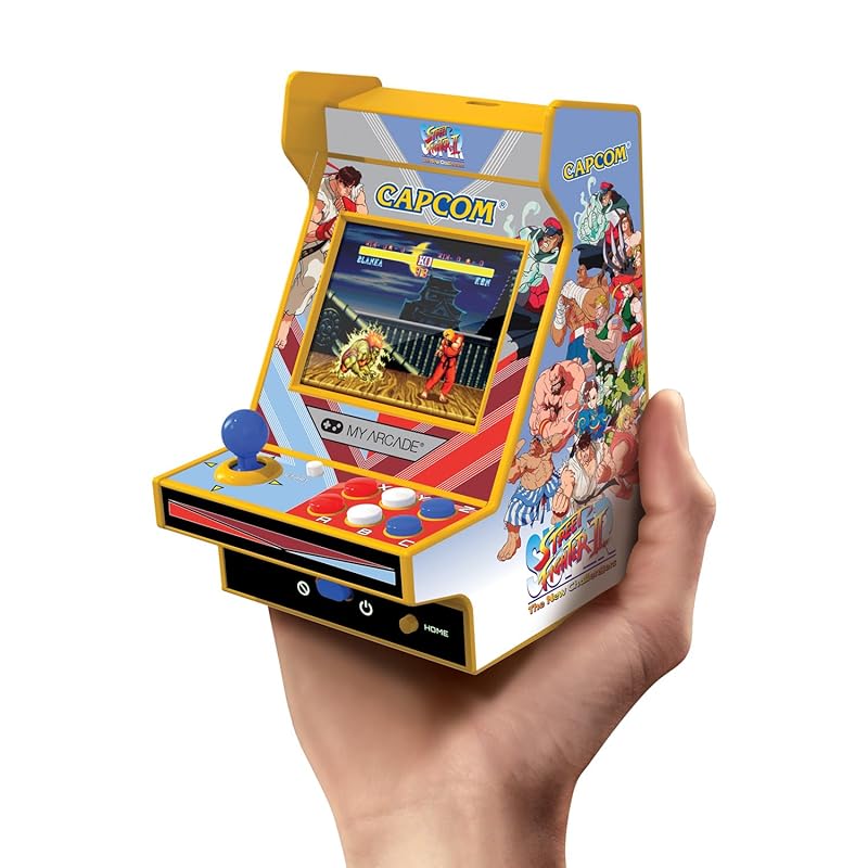 

My Arcade Super Street Fighter II nano player портативна аркада (Дві гри в одній)