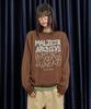WAIKEI Maltese Archive Line Graphic Knit Ver.2 Brown