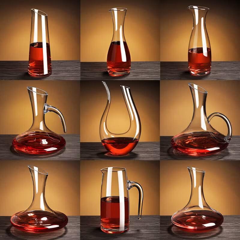 UO S`O Luxury Handmade Crystal Wine Decanter