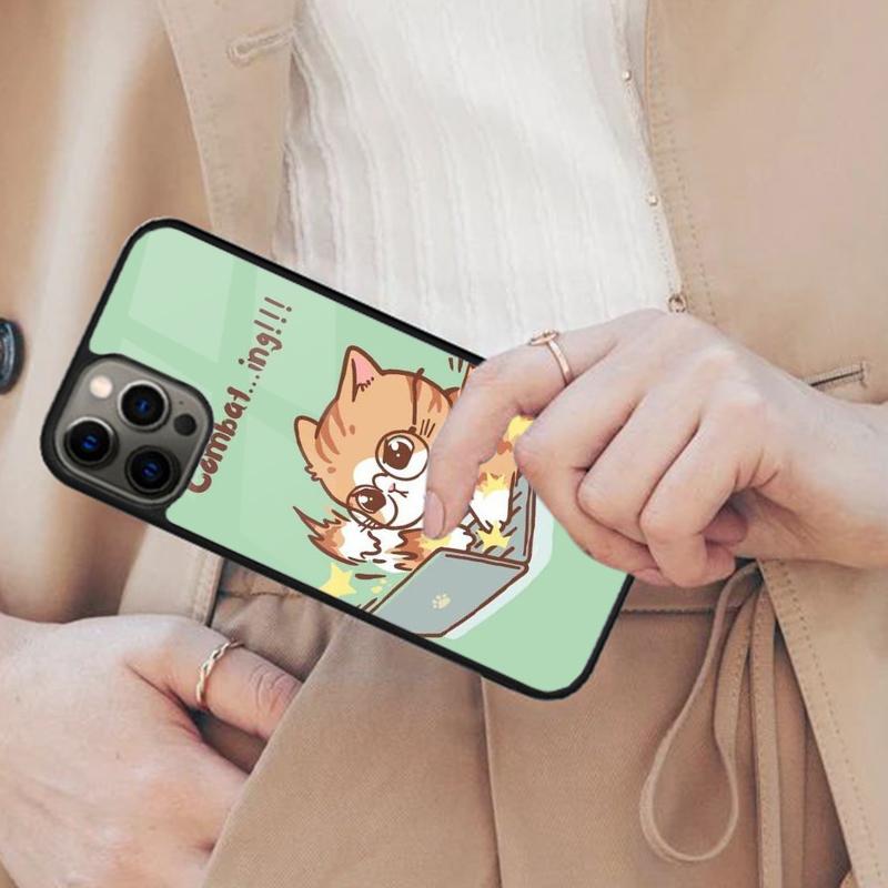 

Funny Animal Cats Dog Tiger Magnetic Phone Case For APPLE iPhone 17 Air 16 14 13 12 Pro Max 15 Plus Wireless MagSafe Cover iPhone 13mini
