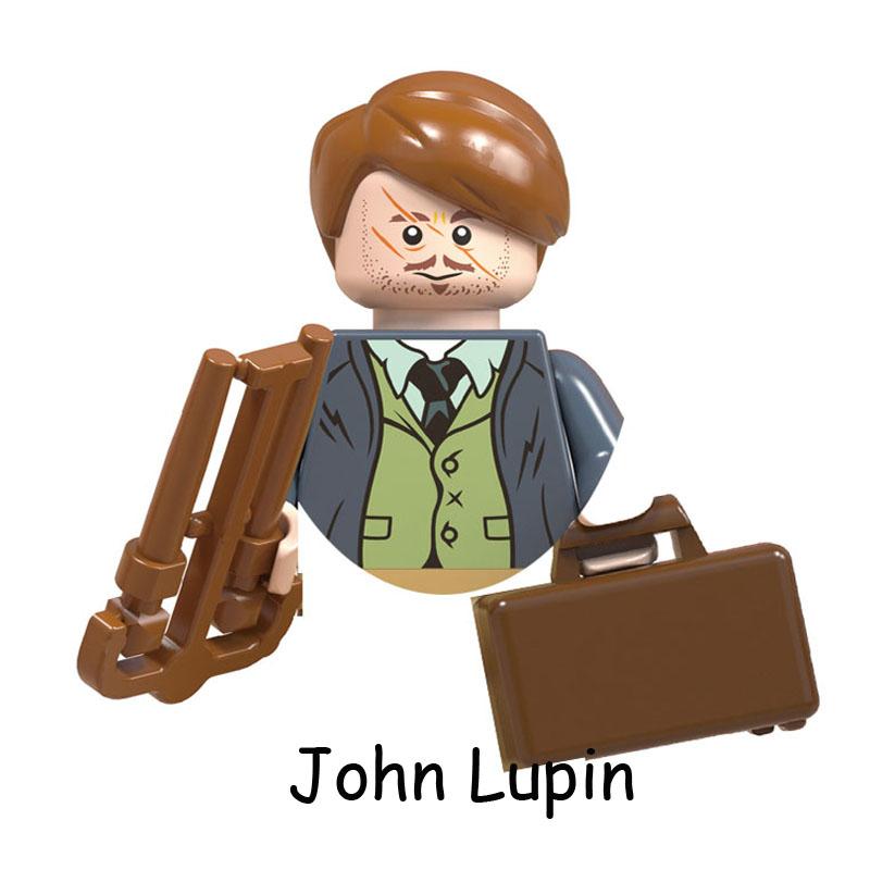 Magic Animals Newt's Case of Magical Thestral Patronus Stag ELK Fluffy Dementor Buckbeak Model Figure Blocks  Toy For Children