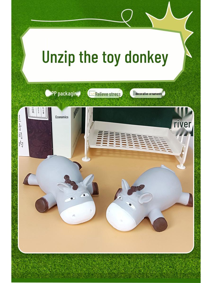 

Популярная игрушка для декомпрессии: Розовая игрушка-антистресс в виде осла из термопластичной резины, наполненная песком 0.5KG, 14CM