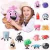 Plüschtier-Serie, für Plüschtiere Puppe, Anime Plüsch gefüllte Figur Decke, Kuscheltiere Geschenk für Fans Jungen Mädchen Kinder Zuhause