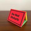 3-Sided Do Not Disturb Desktop Indicator 3d Do Not Disturb Conference Room Sign College Dorm Decor Desk Accessories